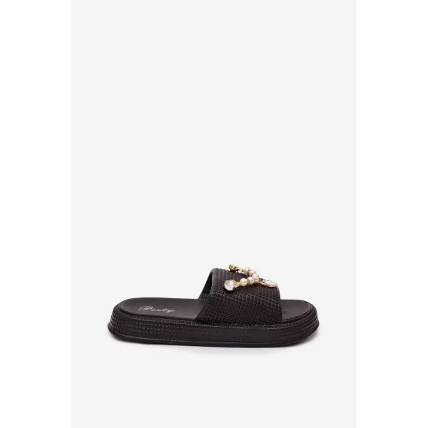  Damenhausschuhe BOTO 56160 SCHWARZ 