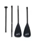 Paddeln STAR Fiberglass 4T Combo SCHWARZ