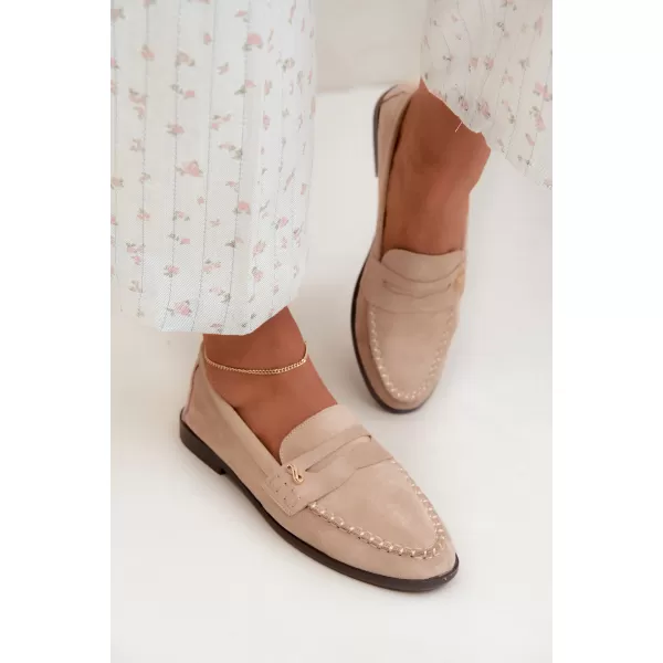  Damenmokassins BOTO G523 BEIGE 