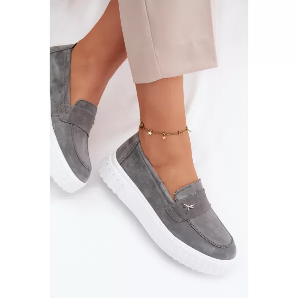  Damen-Stiefeletten VINCEZA 93218 GRAU 