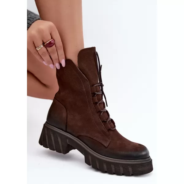  Damenschuhe ZAZOO 1850 SCHOKOLADE 