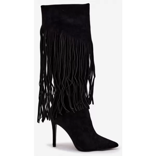  Damenstiefel BOTO H-59 SCHWARZ 