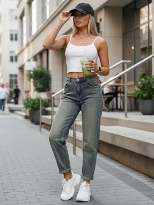 Damenhosen DSTREET UY3002 DUNKELGRAU