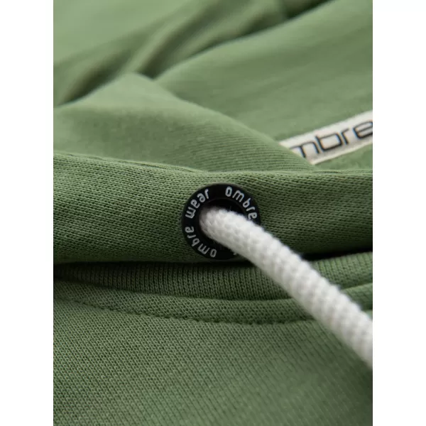  Herren-Sweatshirt OMBRE OM-SSBN-0270 GRÜN 