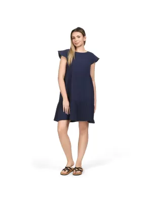 Kleid ALPINE PRO AKESA MONDBESCHIENENER OZEAN