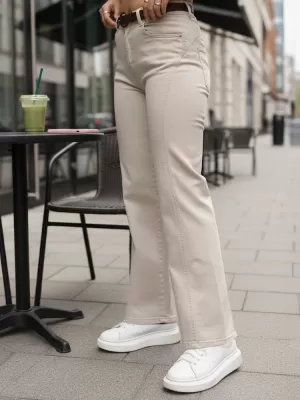 Damenhosen DSTREET UY3059 NATURFARBEN
