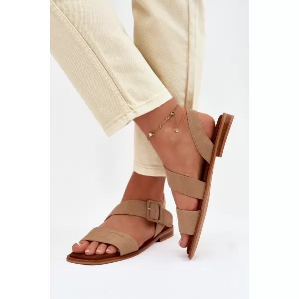  Damensandalen BIG STAR SHOES TT274491 BEIGE 