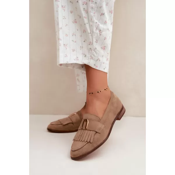  Damenmokassins BOTO 3742 KHAKI 
