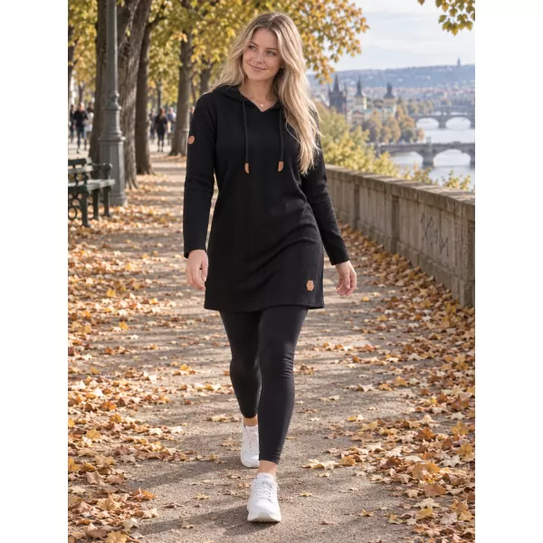  Damen-Sweatshirt ALTISPORT INA SCHWARZ 