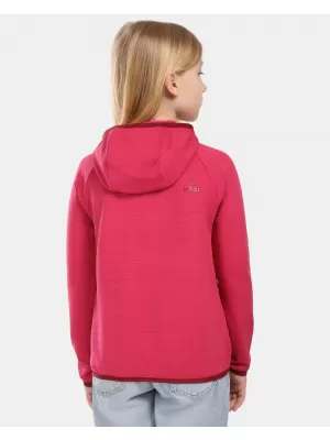 Fleece-Sweatshirt für Kinder KILPI MEMPHIS-JG 1J0202KI ROSA
