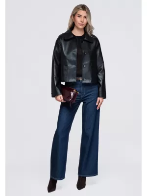 Damenjacke OMBRE OW-JT-E0005 SCHWARZ
