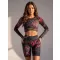 Premium-Overknee-Leggings für Damen (neue Größen) ALTISPORT VOJ/ALW082LEG06 SCHWARZ