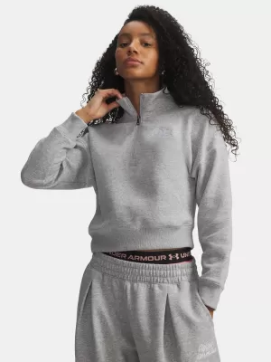 Damen-Sweatshirt UNDER ARMOUR RIVAL FLEECE SCRIPT HZ 6012292-011 GRAU
