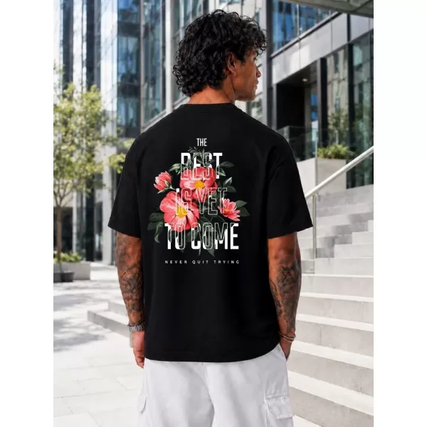  Herren-T-Shirt DSTREET NX4002R-BK-O SCHWARZ 