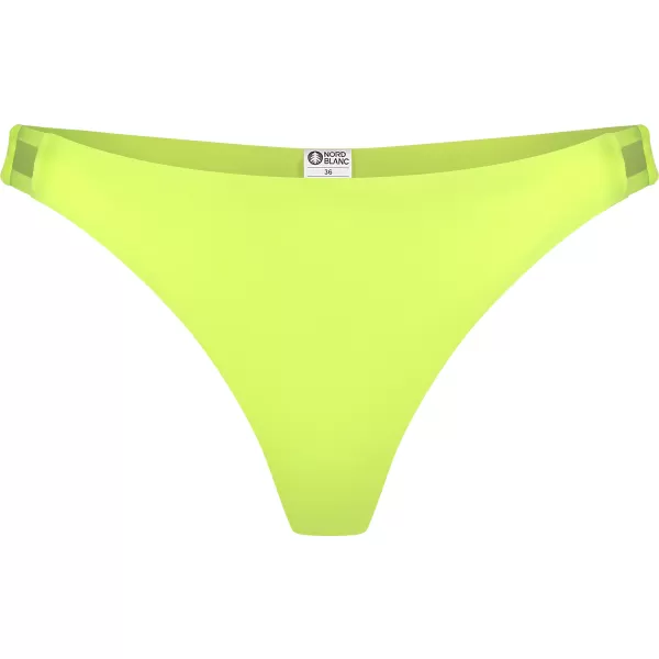  Bikinihose für Damen NORDBLANC TWINKLE NBSSS8242 LEUCHTEND GELB 
