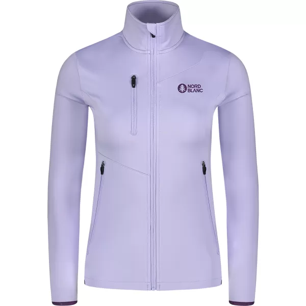  Powerfleece-Sweatshirt für Damen NORDBLANC CRISP NBSFL8338 LILA 