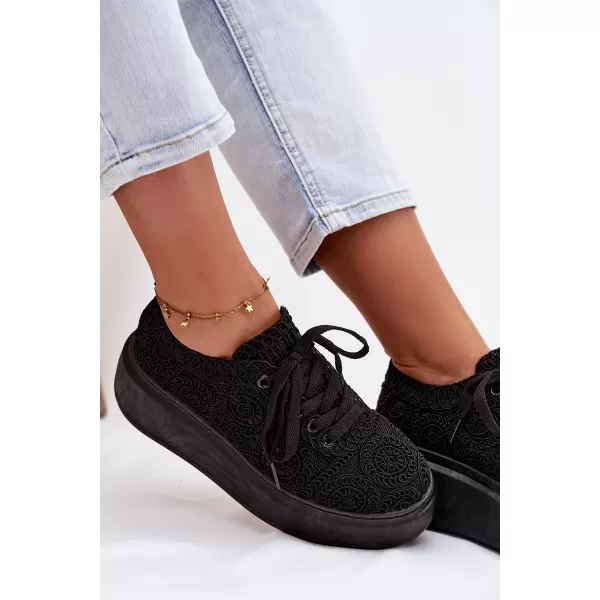  Damen-Sneaker BOTO LA357/9177 SCHWARZ 