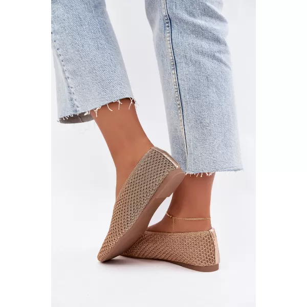  Ballerinas für Damen BOTO CH956 CHAMPAGNE 