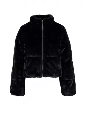 Steppjacke für Damen URBAN CLASSICS TB7935-00007 SCHWARZ