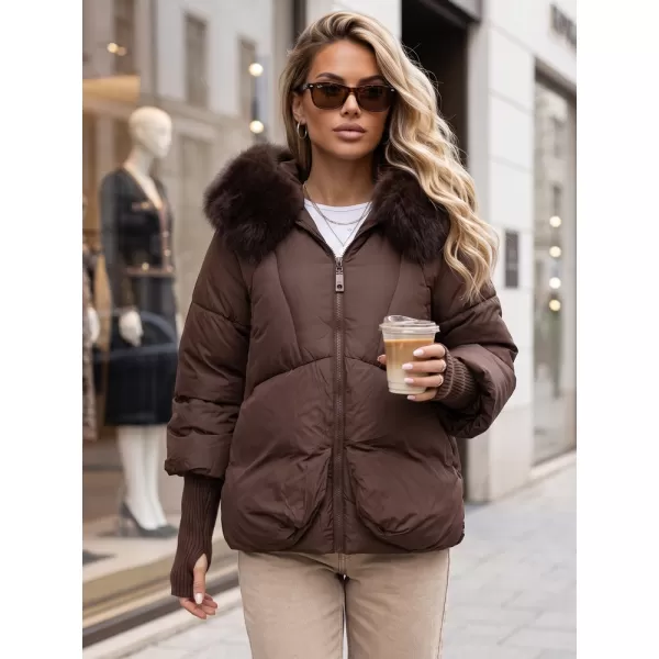  Damenjacke DSTREET TY5991 BRAUN 