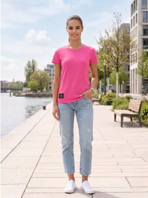 Damen-T-Shirt ALTISPORT NP/ALWST26001 SÜßES ROSA