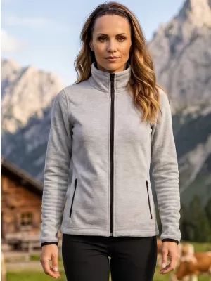 Damen-Sweatshirt aus Microfleece MALFINI FACTOR 853 SILBERNE HIGHLIGHTS