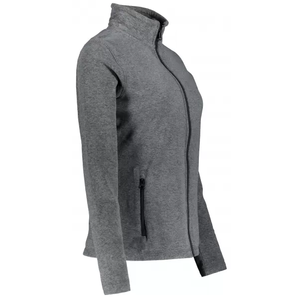  Fleece-Sweatshirt für Damen ALTISPORT ALW002852 SCHWARZES HIGHLIGHT 