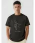 Herren-T-Shirt DSTREET NX1006R-BK-O SCHWARZ