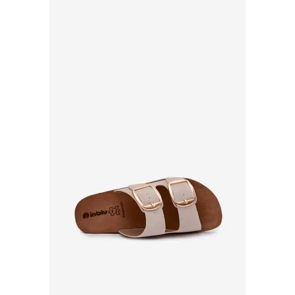 Damenhausschuhe INBLU CP000061 BEIGE 