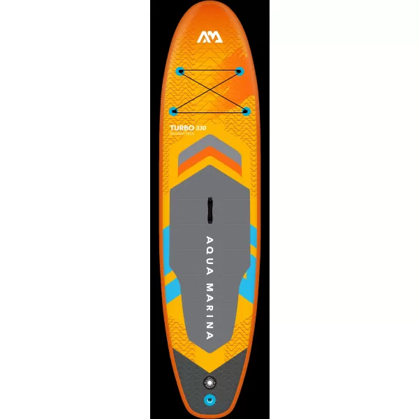 Paddleboard mit Motor AQUA MARINA GO Turbo 330 GELBGRAU 