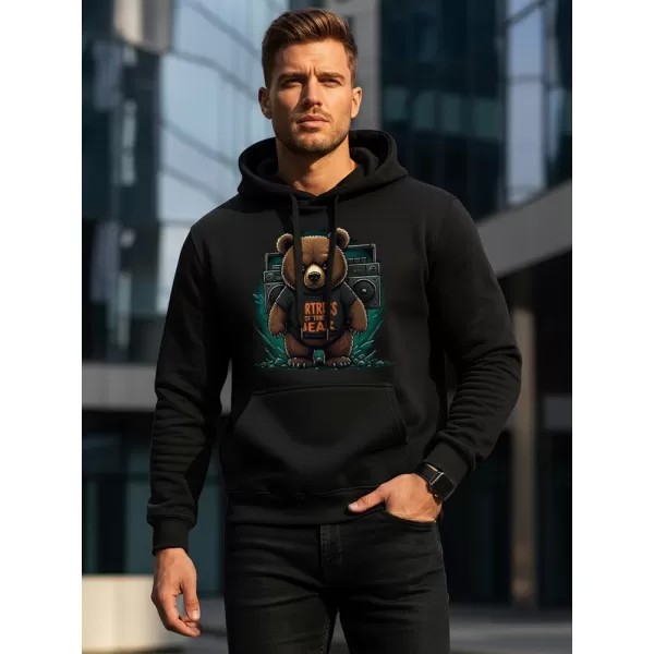  Herren-Sweatshirt DSTREET NX0048B-BK SCHWARZ 