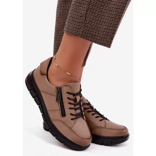  Damen-Stiefeletten VINCEZA 133130 BEIGE 