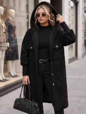 Damenmantel DSTREET NY0798 SCHWARZ