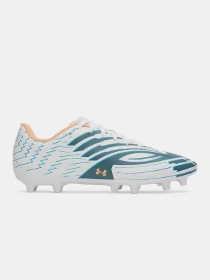 Fußballschuhe UNDER ARMOUR U SHADOW CLUB 4 FG 6006232-101 WEIß