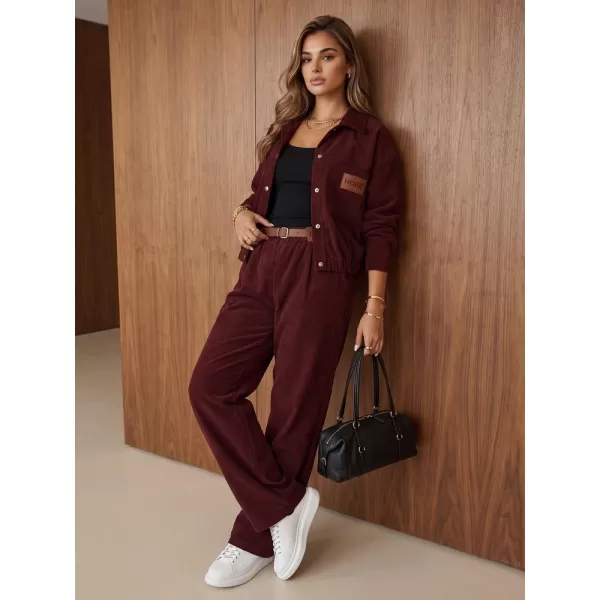  Damen-Set DSTREET AY1220 BURGUND 