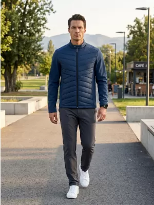 Hybridjacke für Herren MALFINI PREMIUM CROSS 555 MARINEBLAU