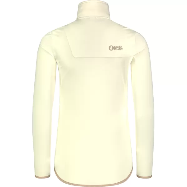  Powerfleece-Sweatshirt für Damen NORDBLANC CRISP NBSFL8338 BEIGE 