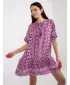 Kleid SUBLEVEL D73771M30306C VIOLETT