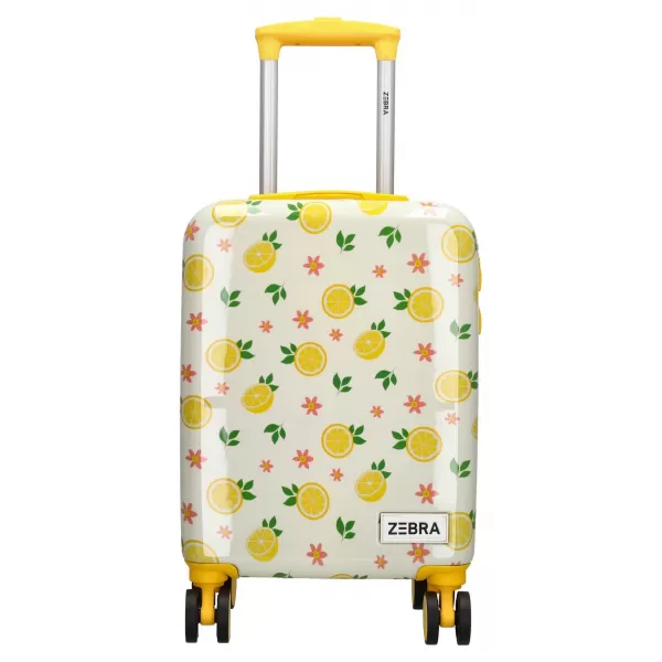 Koffer ZEBRA TRENDS Avonturier 21492 ZITRONE 