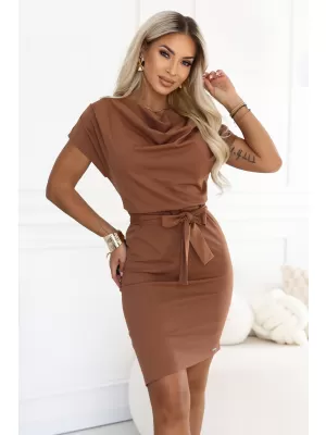 Kleid NUMOCO 240-13 SCHOKOLADENBRAUN