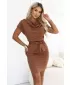 Kleid NUMOCO 240-13 SCHOKOLADENBRAUN