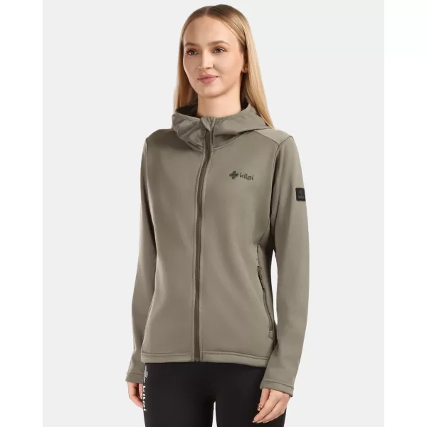  Fleece-Sweatshirt für Damen KILPI SEVELEN-W 1L0203KI GRÜN 
