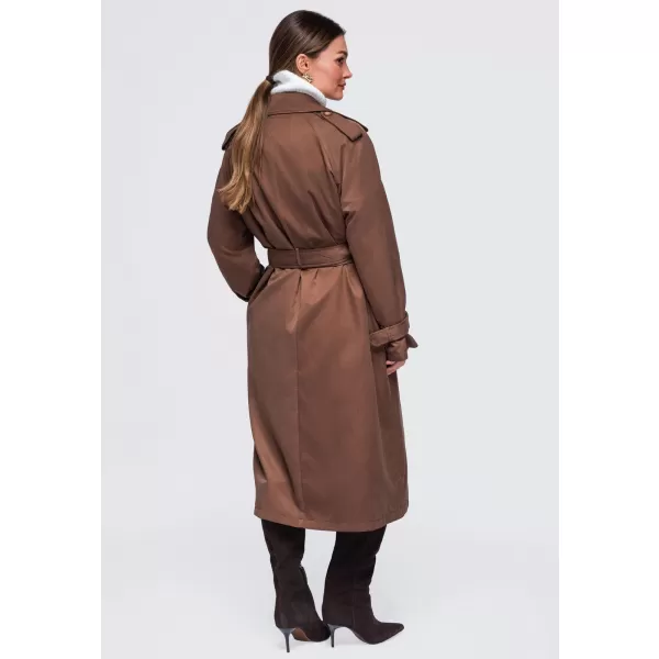  Damenmantel OMBRE OW-COLC-0121 BRAUN 