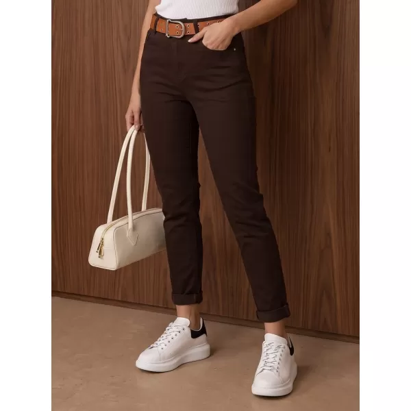  Damenhosen DSTREET UY3151 BRAUN 