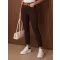 Damenhosen DSTREET UY3151 BRAUN