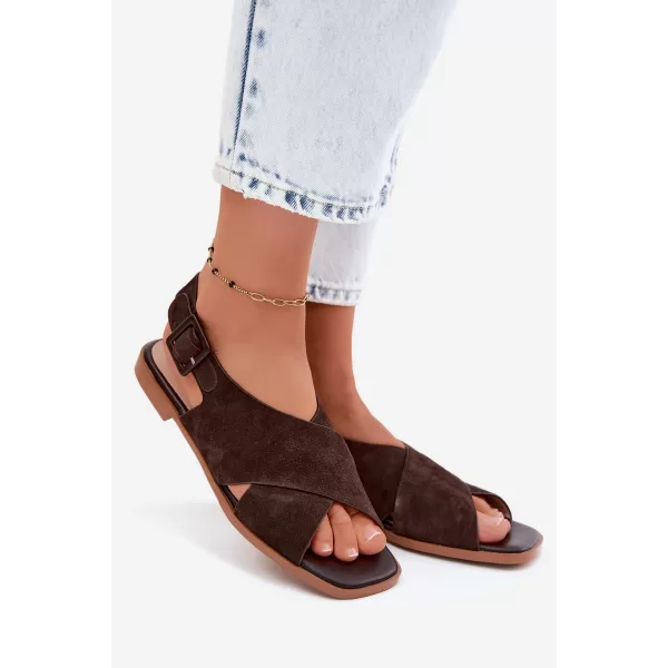 Damensandalen S.BARSKI JC61-1001 BRAUN 