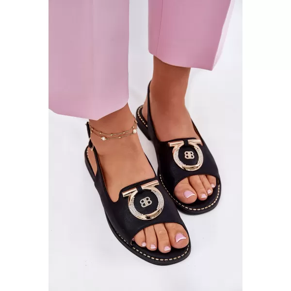  Damensandalen S.BARSKI KV51-003 SCHWARZ 