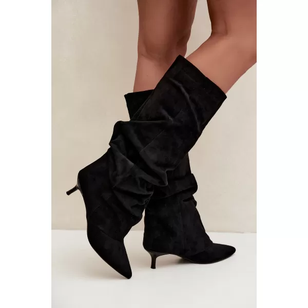  Damenstiefel BOTO 7111 SCHWARZ 