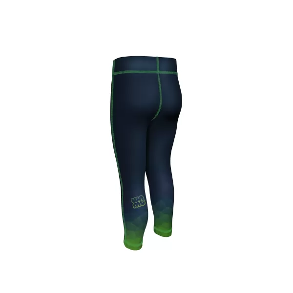  Funktionsleggings für Kinder WAMU MOZAIKA DUNKELGRÜN 