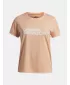 Mädchen-T-Shirt UNDER ARMOUR TECH TWIST WDMK LOGO SS 6007134-870 ORANGE